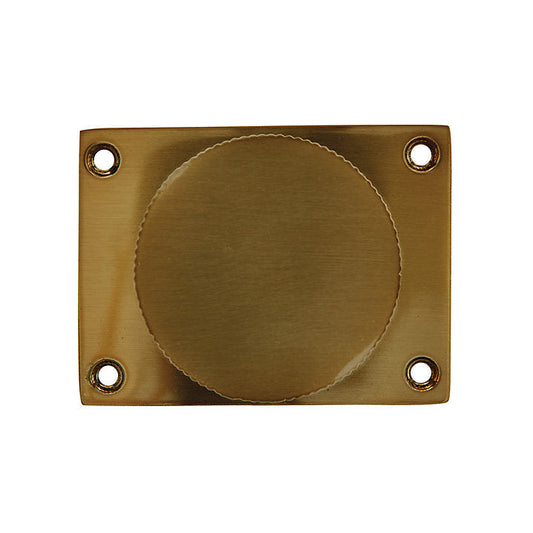 Ballard Designs Oho Hardware Gear Pull - Gear Pull Antique Brass