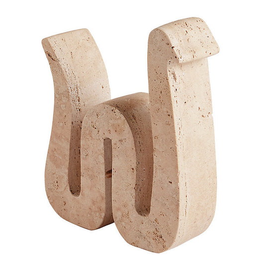 Ballard Designs Travertine Animal Sculptures - Snake