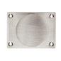 Ballard Designs Oho Hardware Gear Pull - Gear Pull Brushed Nickel