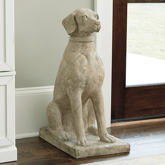 Ballard Designs Stone Hunting Dog