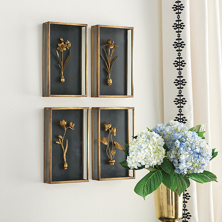 Ballard Designs Fleur De Tole Black Wall Decor