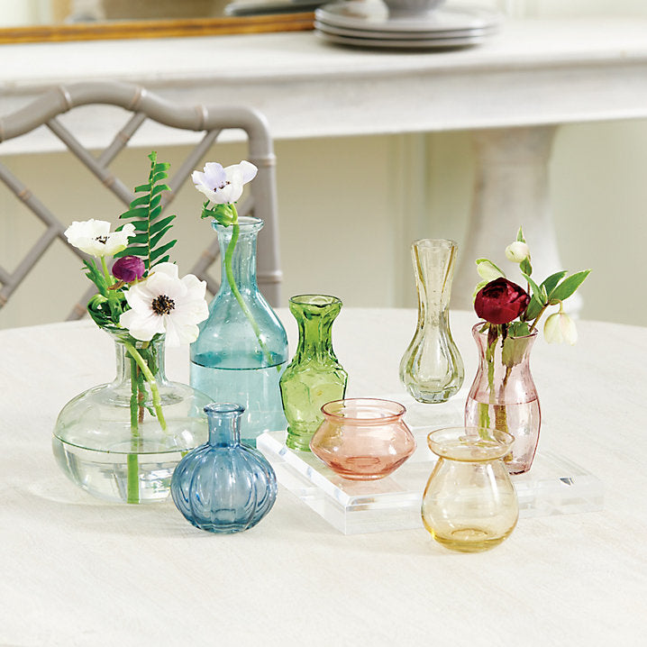 Ballard Designs Melissa Bud Vases - Yellow
