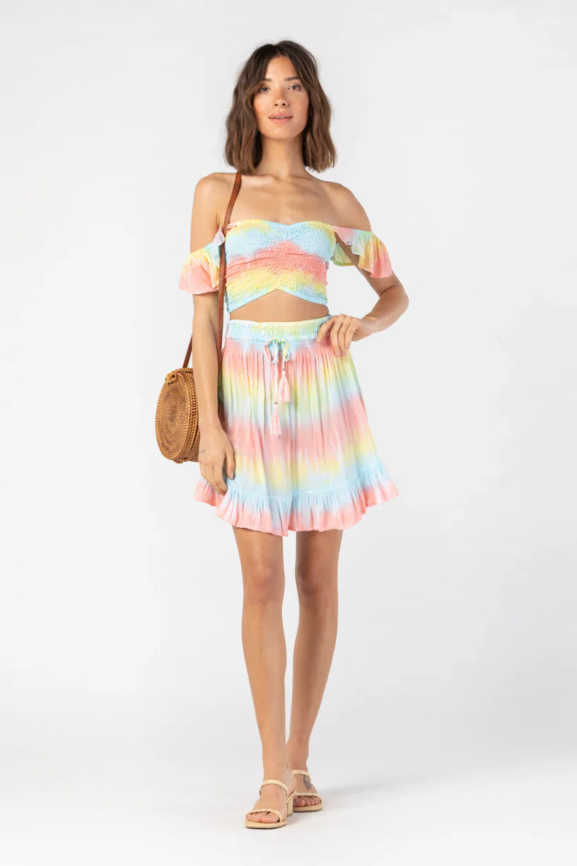 Tiare Hawaii Lily Rose Skirt - Rainbow Dreams