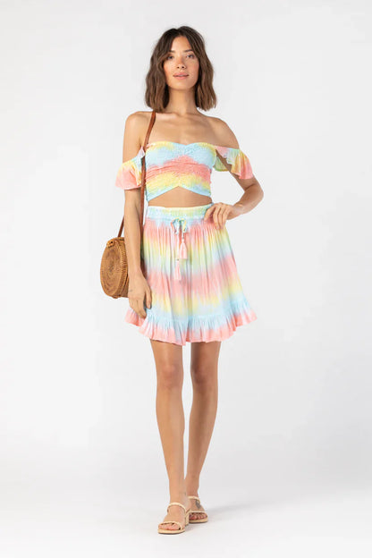 Tiare Hawaii Lily Rose Skirt - Rainbow Dreams