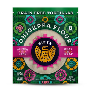 Siete Foods Grain Free Chickpea Flour Tortillas
