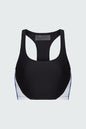 Watskin Sunwear Vivi Bra in Blue Colorblock