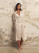 The Handloom Voyage Shirt Dress