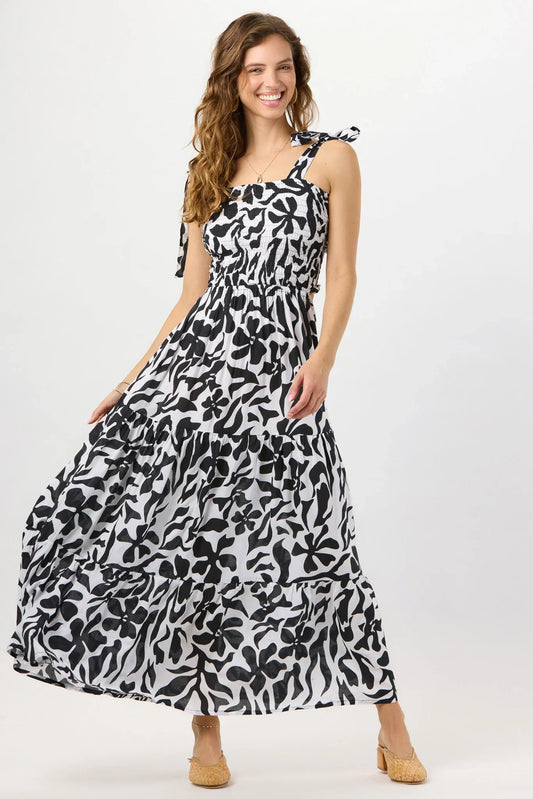 Tiare Hawaii Waverly Maxi Dress - Bora Bora Black