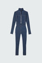 Watskin Sunwear Rae Catsuit in Denim Blue