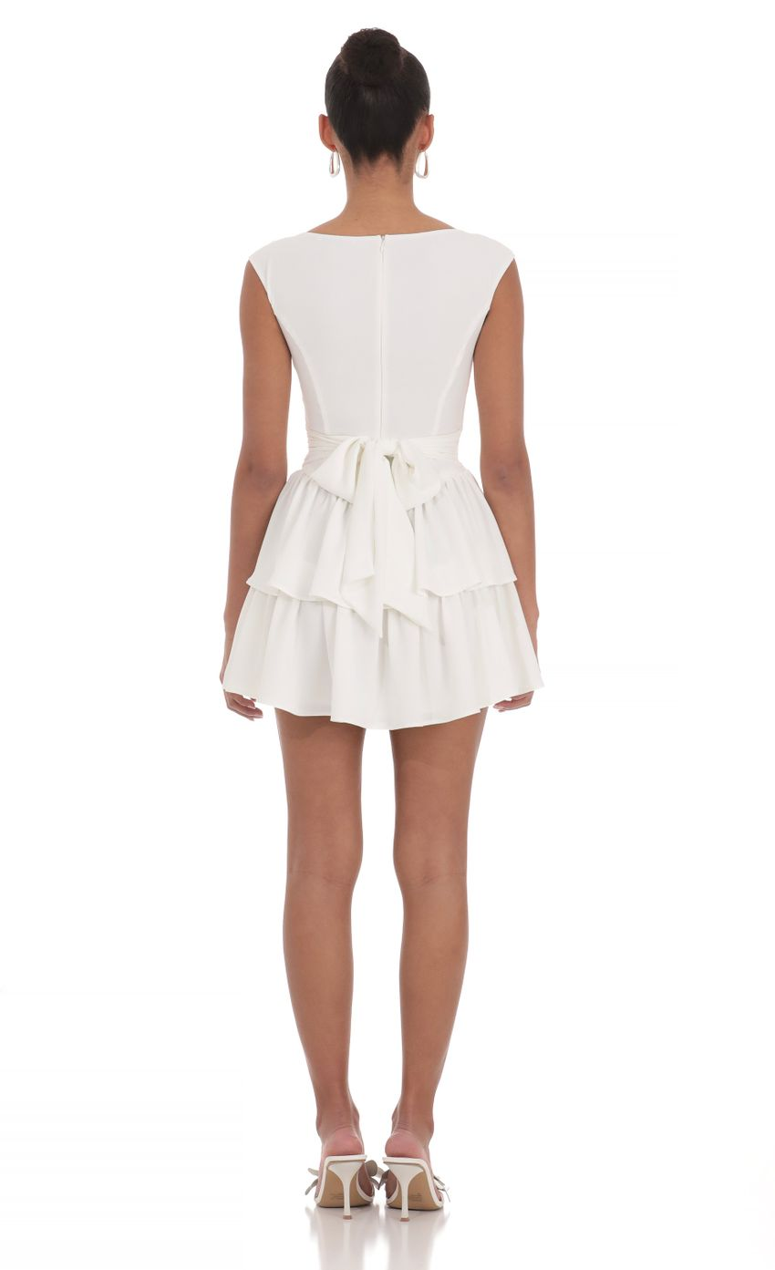 Lucy in the Sky Wide Strap Ruffle Dress