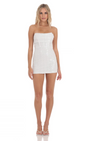 Lucy in the Sky Sequin Strapless Corset Dress