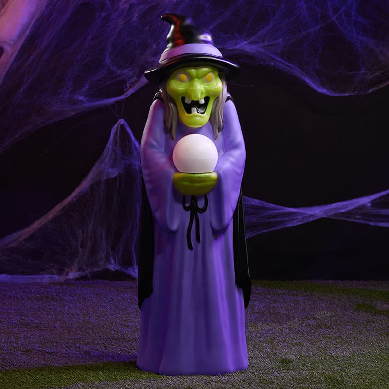 Cracker Barrel 3' Witch Blow Mold