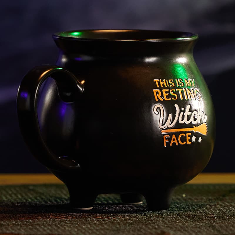Cracker Barrel Witch Cauldron Mug
