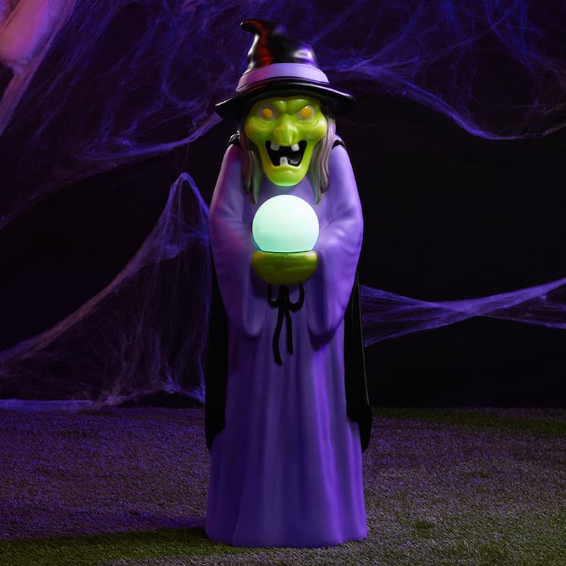 Cracker Barrel 3' Witch Blow Mold