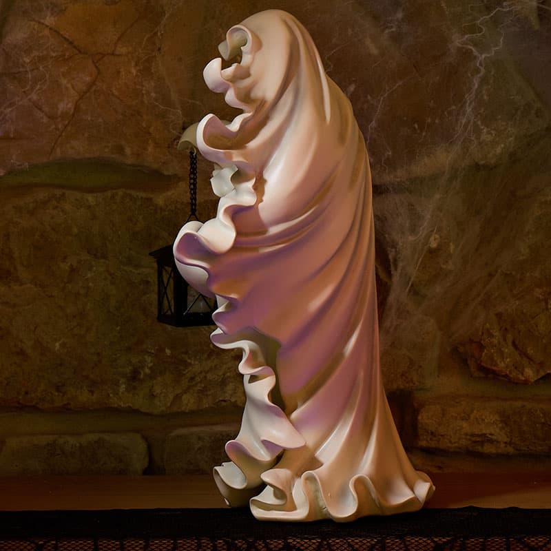 Cracker Barrel Ghost with Lantern