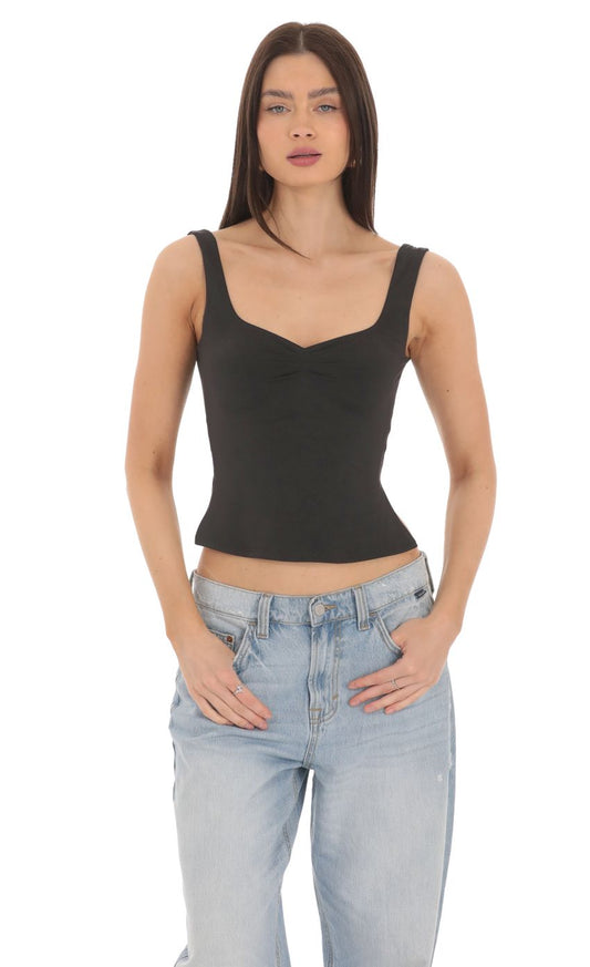 Lucy in the Sky Side Slit Top