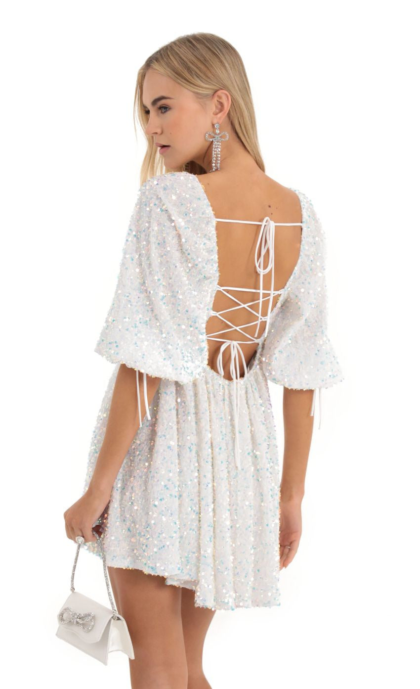 Lucy in the Sky Velvet Baby Doll Dress