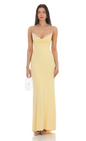 Lucy in the Sky Cowl Neck Mermaid Maxi Dress
