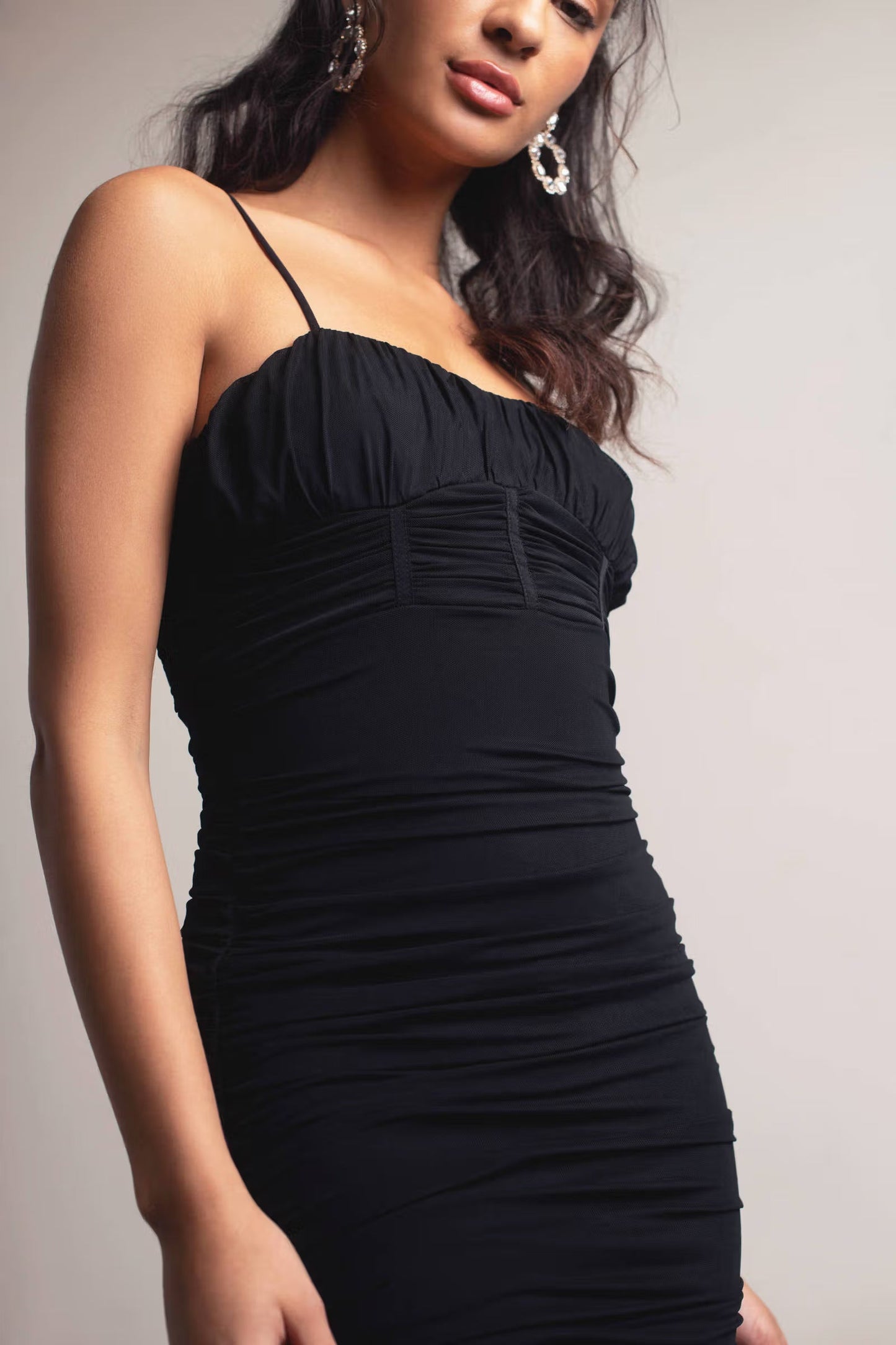 Tobi Your Lover Ruched Bodycon Midi Dress x2