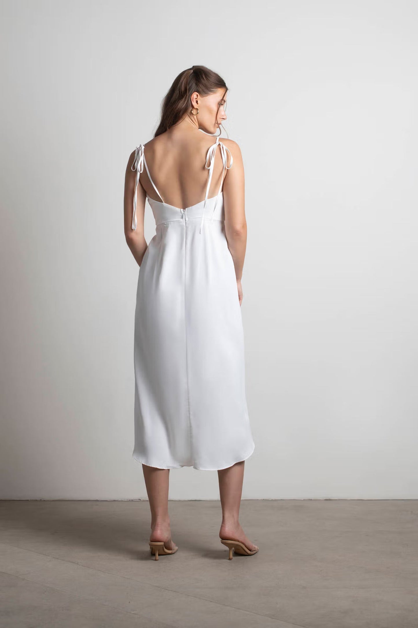 Tobi Cherish This Moment Sweetheart Wrap Midi Dress