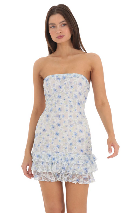 Lucy in the Sky Strapless Bodycon Dress