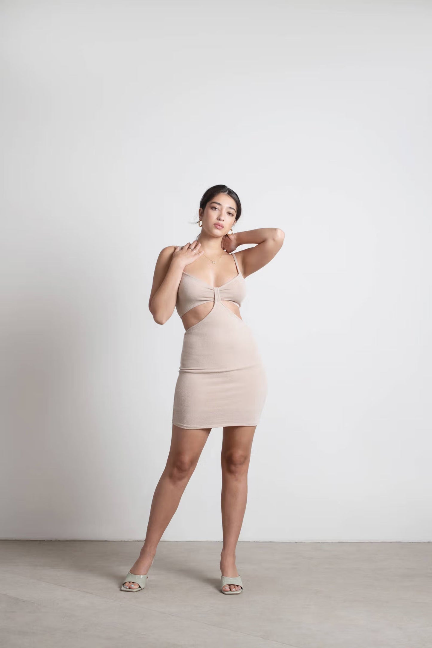 Tobi Jayde Cutout Bodycon Mini Dress x2