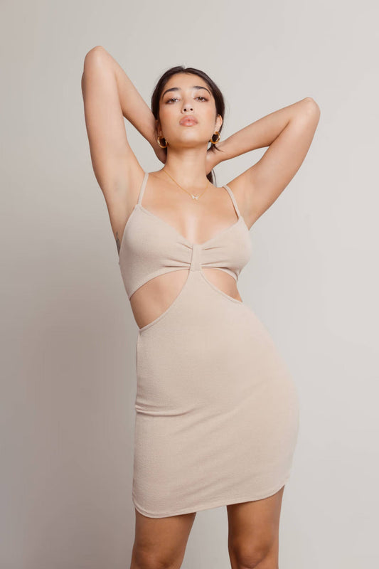 Tobi Jayde Cutout Bodycon Mini Dress x2