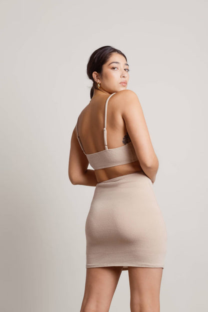 Tobi Jayde Cutout Bodycon Mini Dress x2