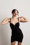 Tobi Alexandria Surplice Bodycon Mini Dress x2