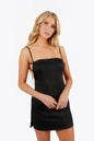 Tobi Alexie Satin Backless Mini Dress x2