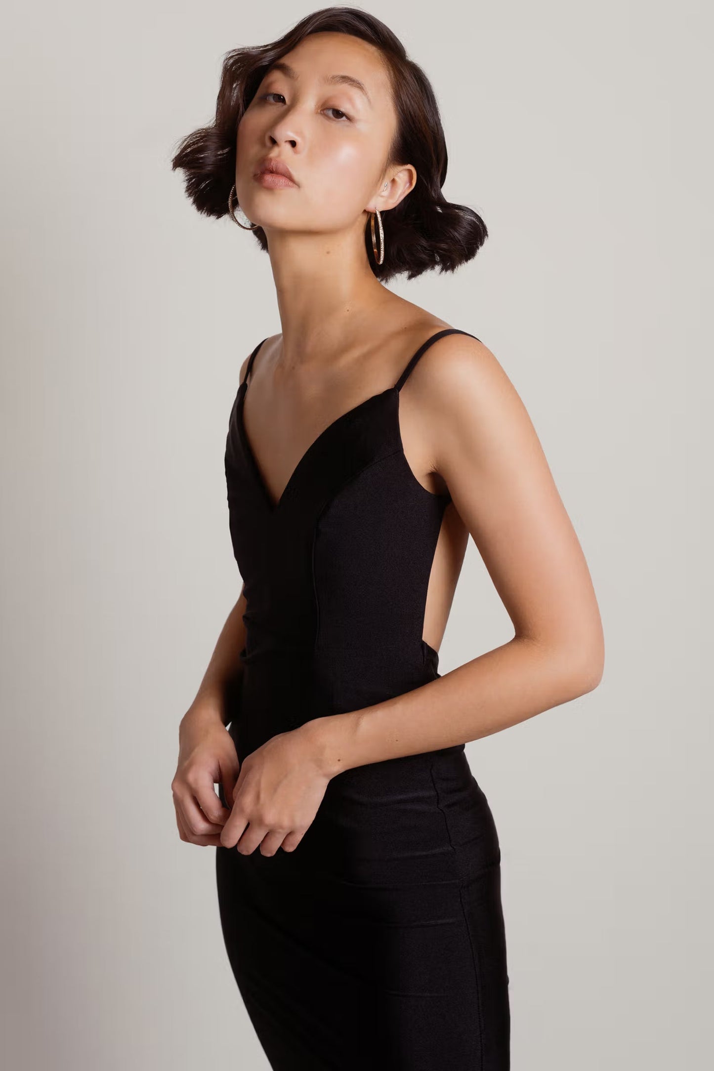 Tobi Ariella Backless Mermaid Maxi Dress
