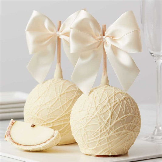 Mrs Prindables White Chocolate Jumbo Caramel Apple Set