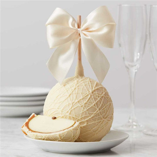 Mrs Prindables White Chocolate Jumbo Caramel Apple