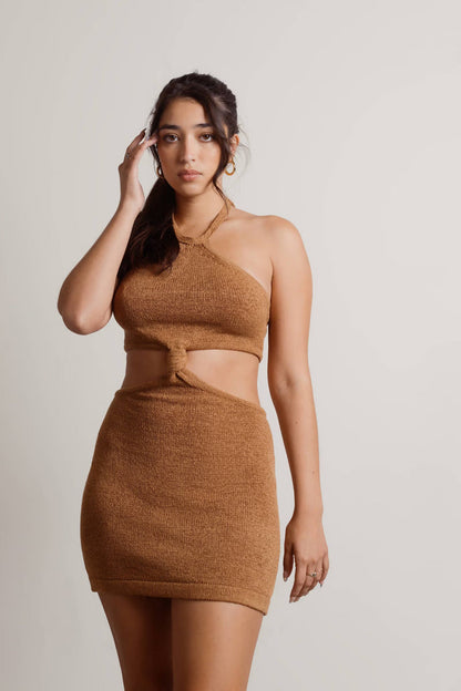 Tobi Just The Thing Cutout Bodycon Mini Dress