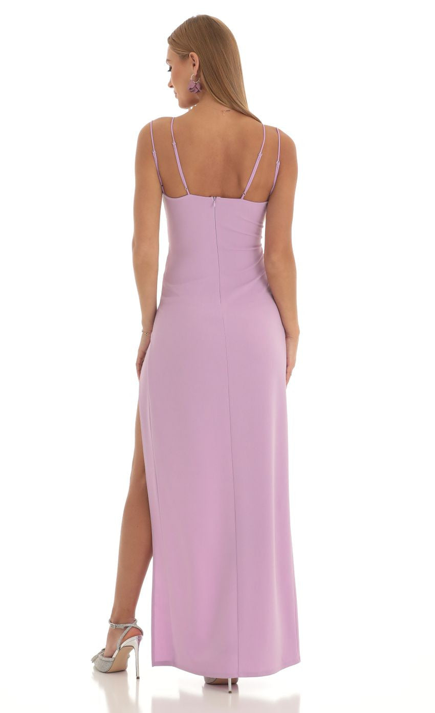 Lucy in the Sky Sequin Cutout Maxi Dress