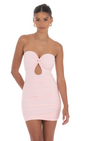 Lucy in the Sky Strapless Dress