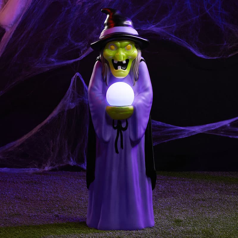 Cracker Barrel 3' Witch Blow Mold