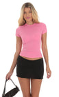 Lucy in the Sky Stretch Short Sleeve Top