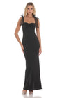 Lucy in the Sky Shoulder Ties Maxi Dress