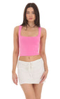 Lucy in the Sky Scoop Neck Tank Top