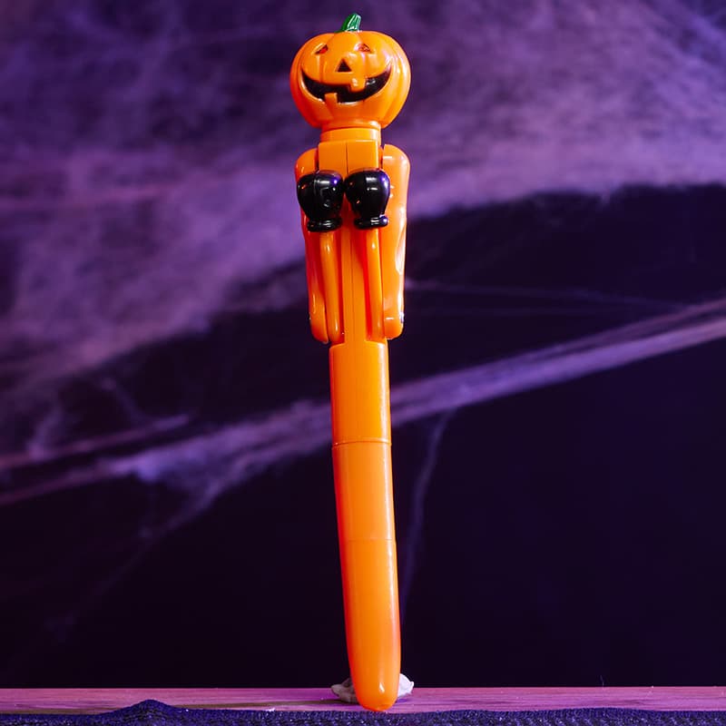 Cracker Barrel Pumpkin Punching Light Up Pen