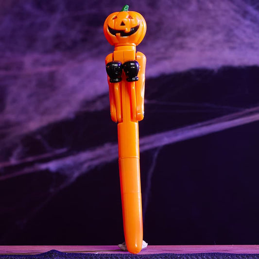 Cracker Barrel Pumpkin Punching Light Up Pen