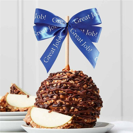 Mrs Prindables Chocolate Peanut Butter Almond Great Job Jumbo Caramel Apple