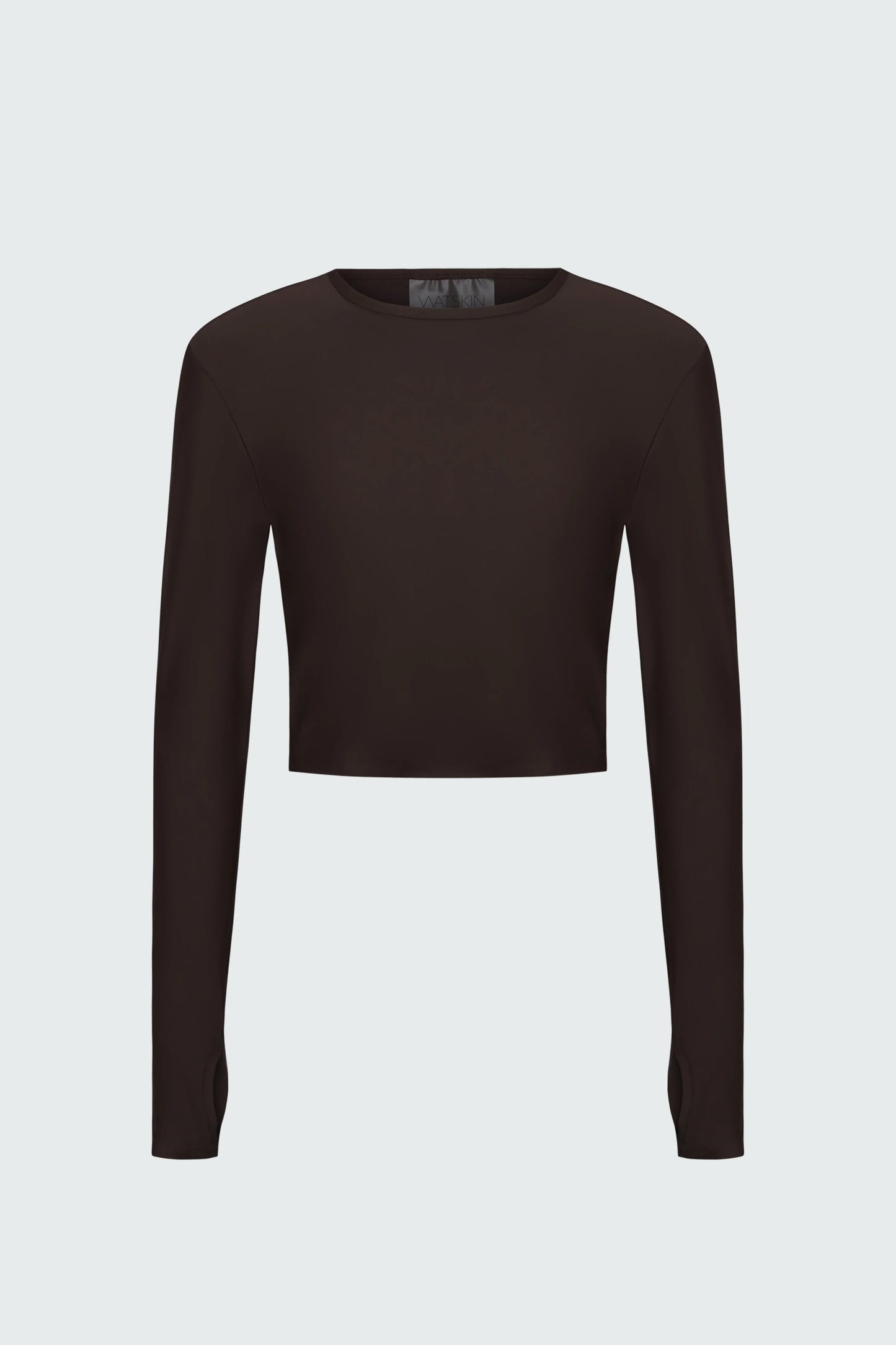 Watskin Sunwear Clara Tee in Mocha