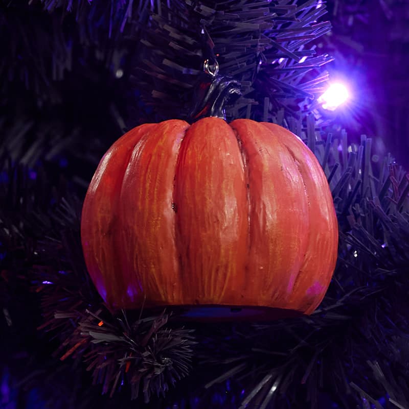 Cracker Barrel LED Jack-O-Lantern Ornament