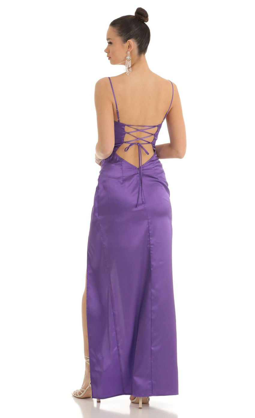 Lucy in the Sky Twist Maxi Dress