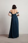 Tobi Adrienne Off The Shoulder Sweetheart Maxi Dress