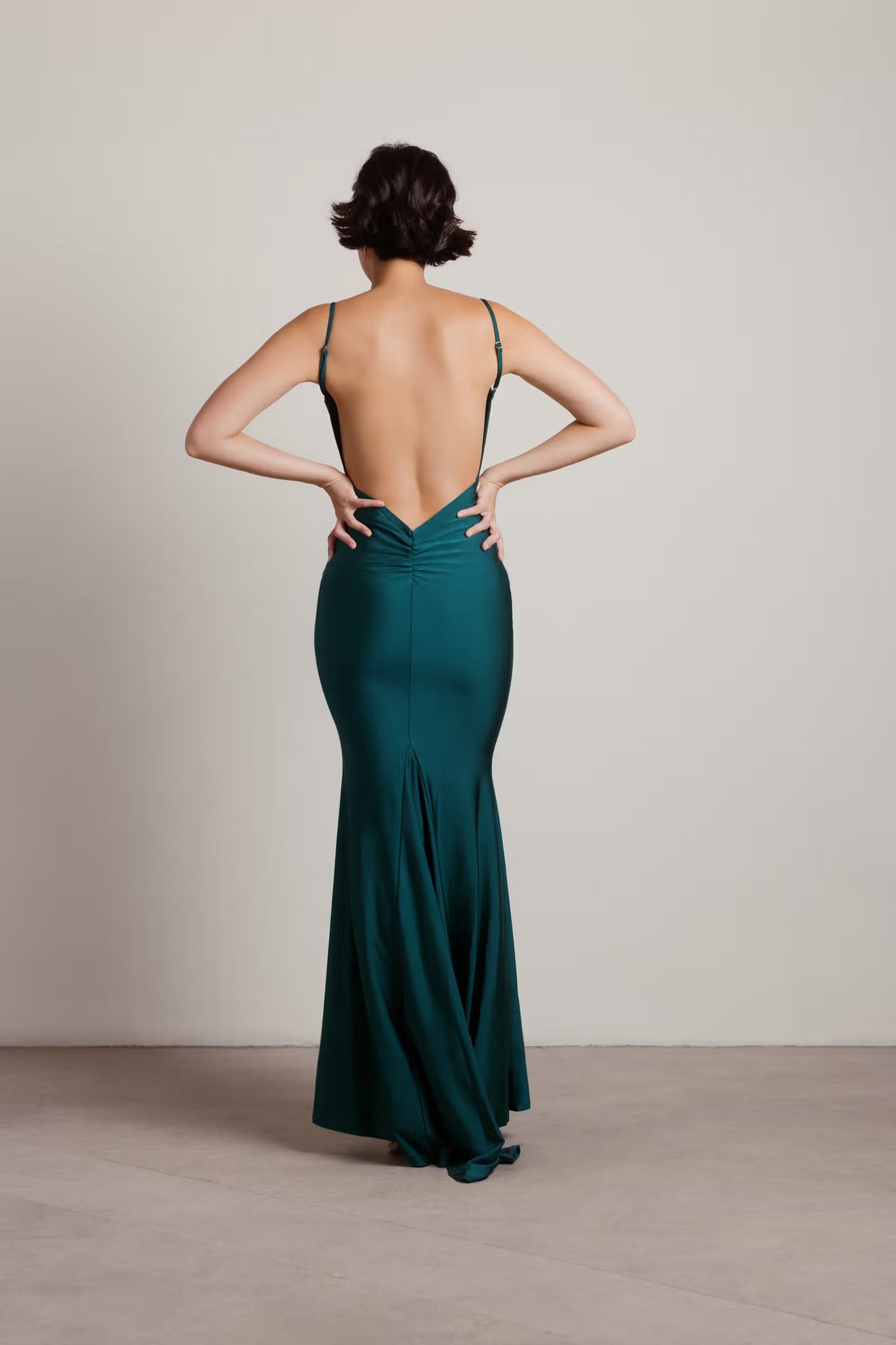 Tobi Ariella Backless Mermaid Maxi Dress