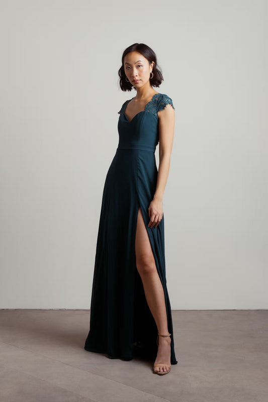 Tobi Shellie Sweetheart Open Back Maxi Dress
