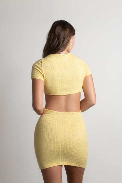 Tobi Say It Again Cutout Bodycon Mini Dress x2